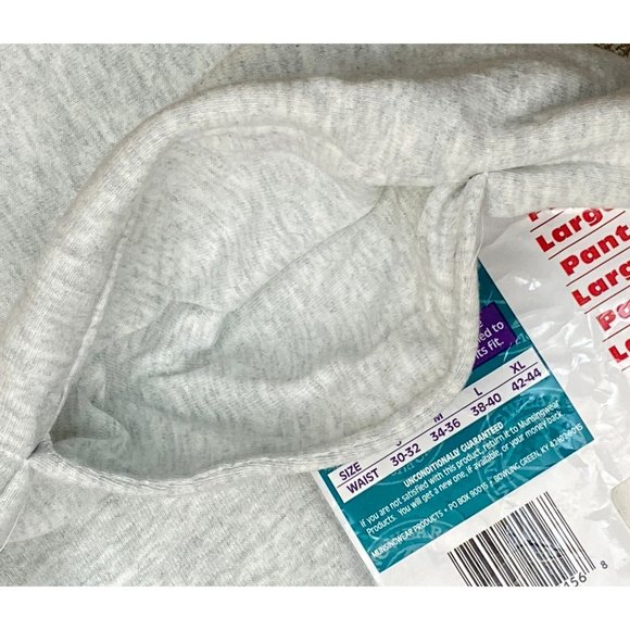 Vintage Munsingerwear Gray Sweatpants Mens Large Jogger Drawstring - Picture 7 of 7